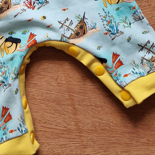 Add on Snap Crotch for Rompers