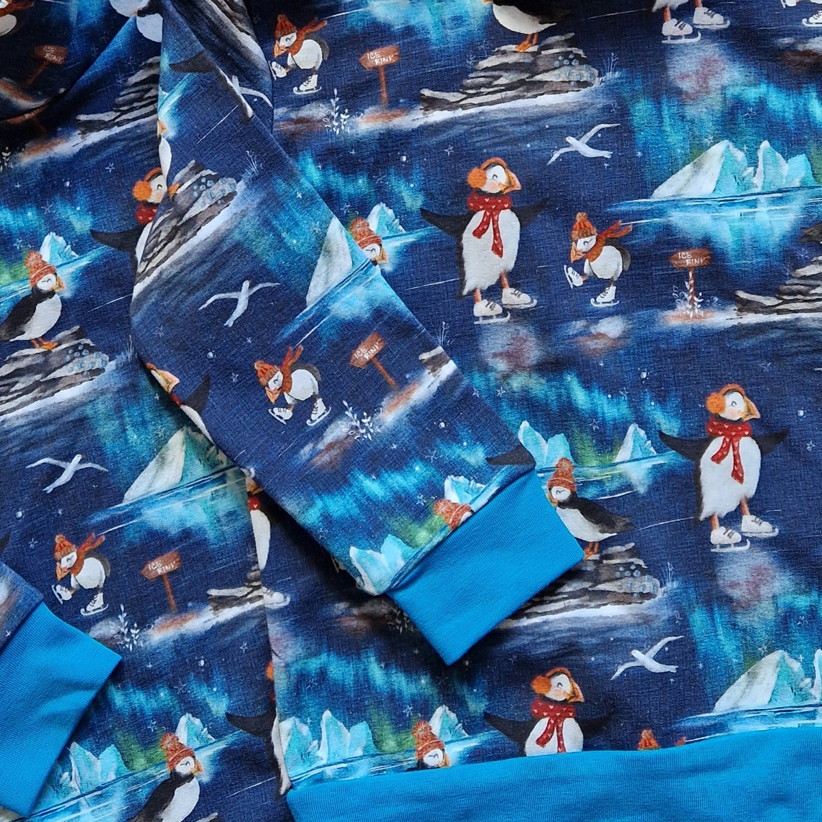Ice Skating Puffins Romper