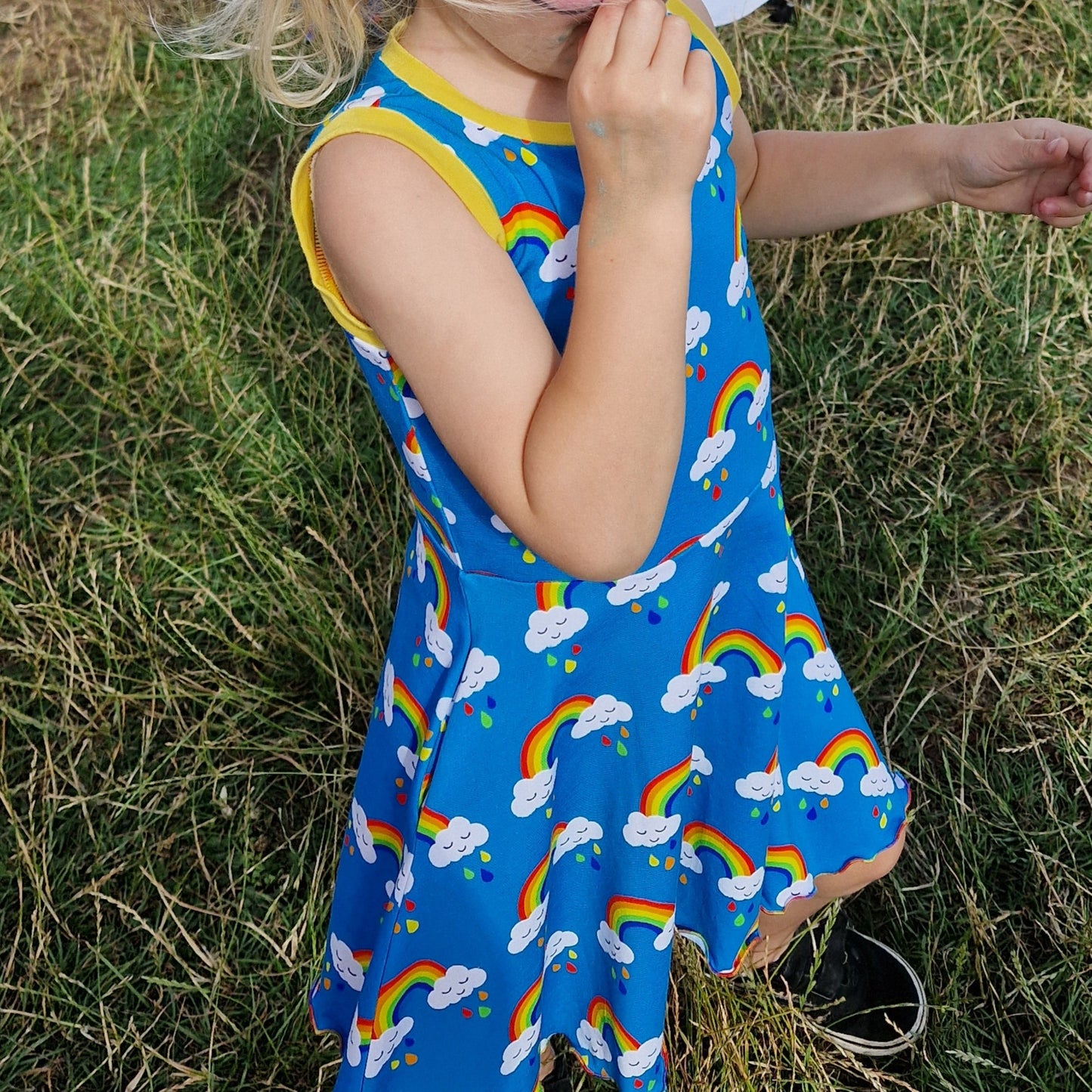 Sale Organic Baby and Child Sleeveless Dress - 25% Off (Various Designs Available)