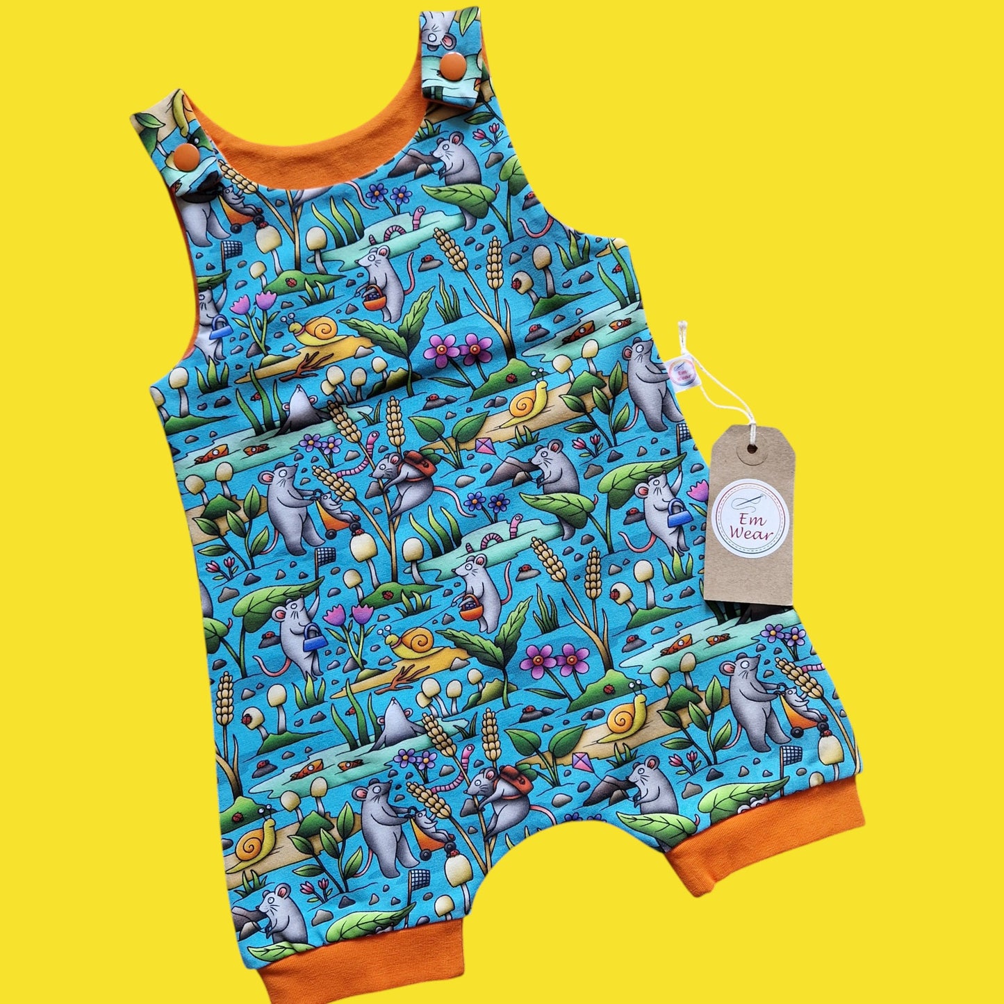 Exclusive Mouse Day Out Shortie Romper