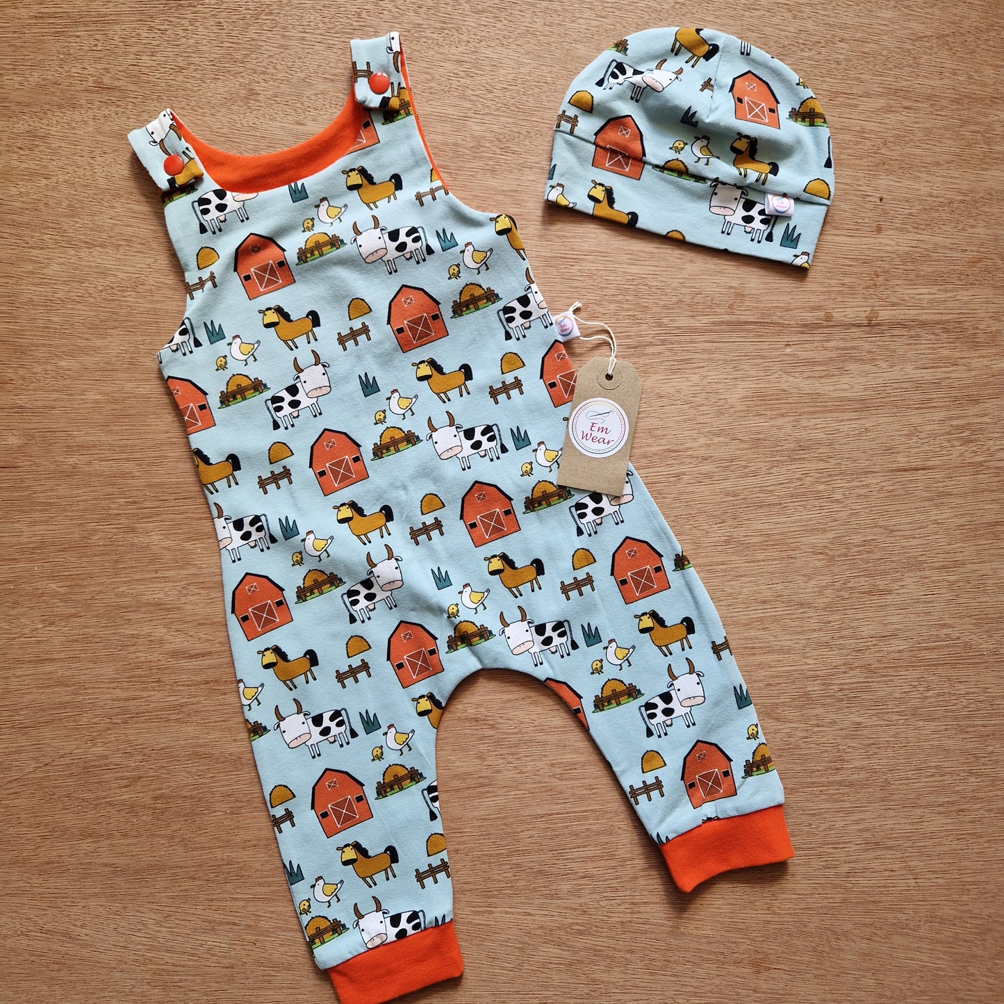 Sale Romper & Hat Set - 50% Off
