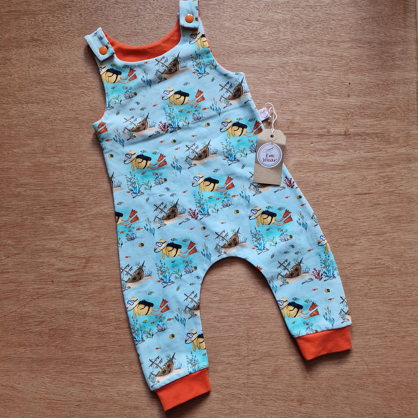 Underwater Duck Romper