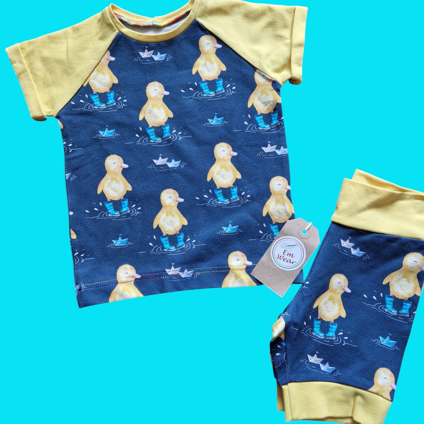 Baby and Child T-shirt and Shorts Set