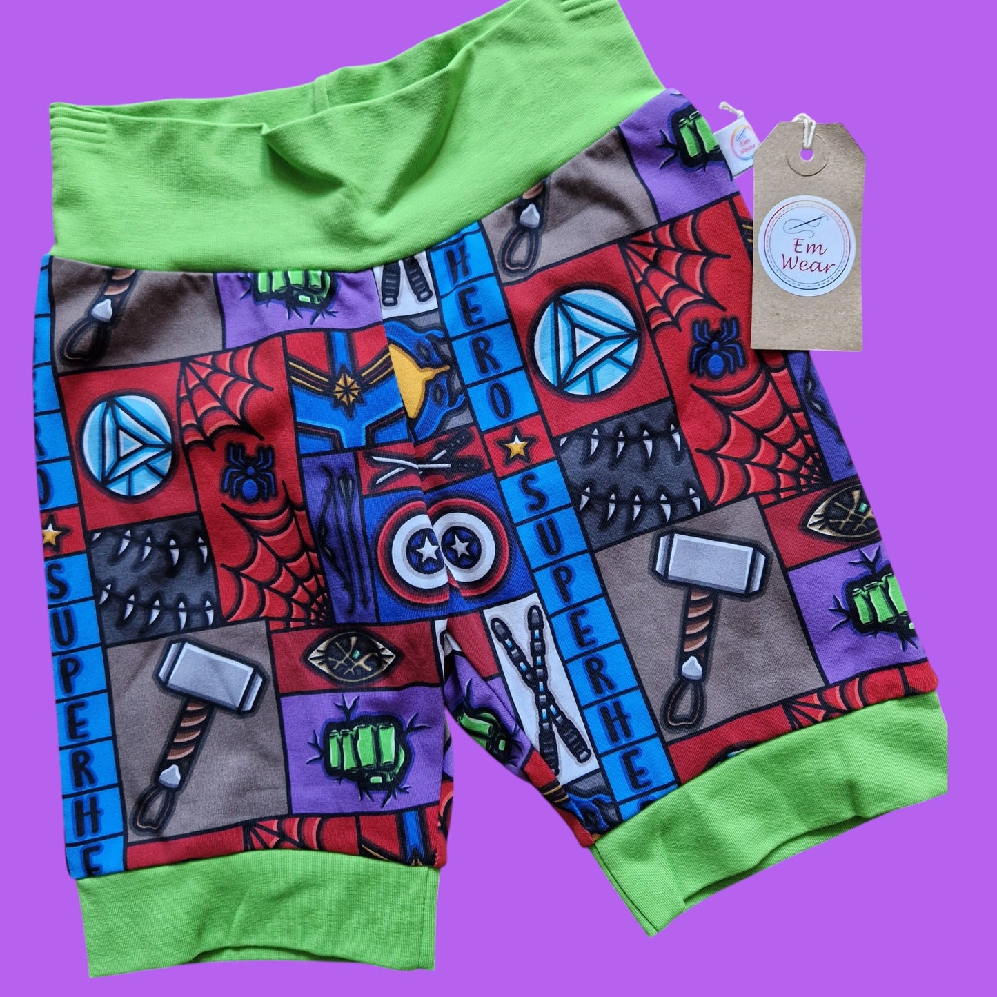 Superhero Child Shorts