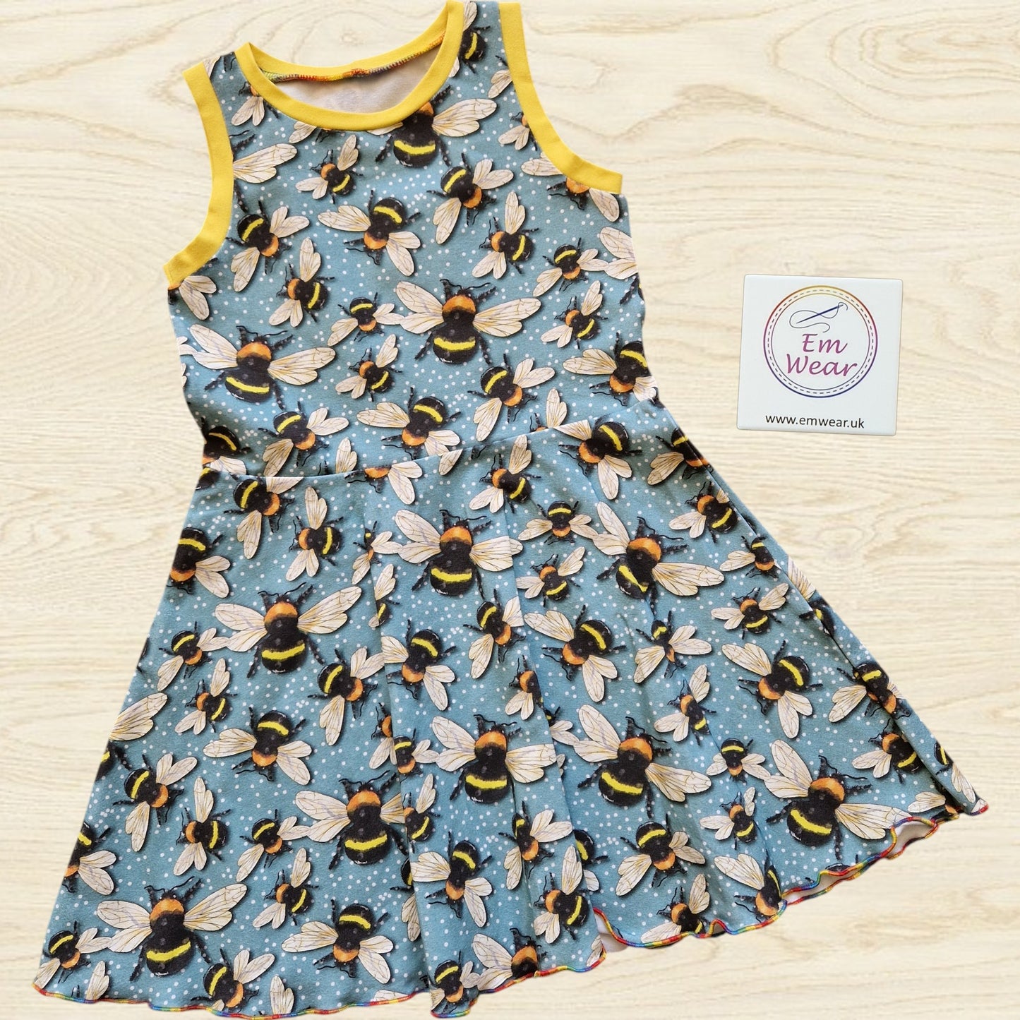Sale Organic Baby and Child Sleeveless Dress - 25% Off (Various Designs Available)