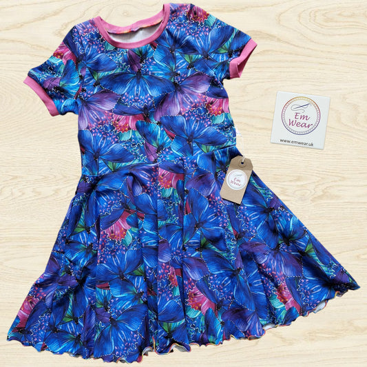 Sale Organic Twirly Dress with Pockets - 25% Off (Various Designs Available)