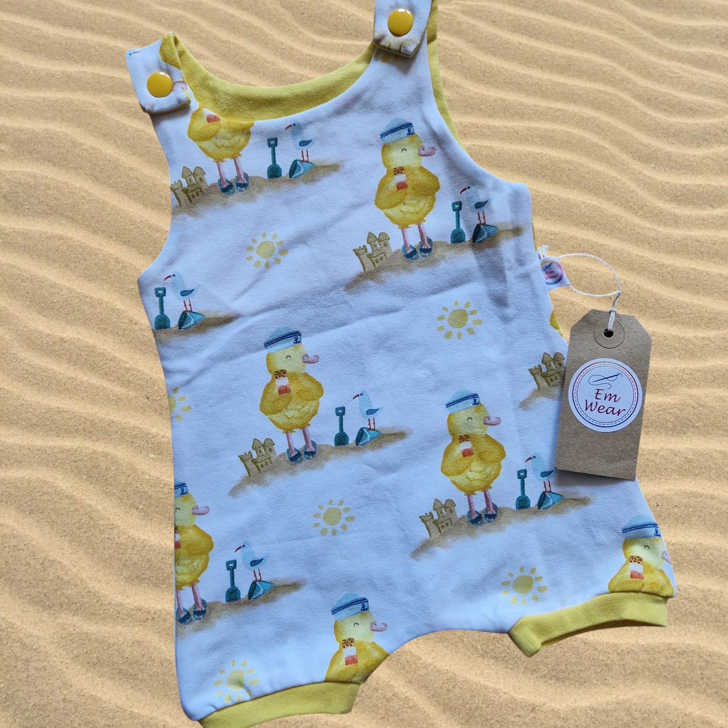 Organic Shortie Romper - 20% Off (Various Designs Available)