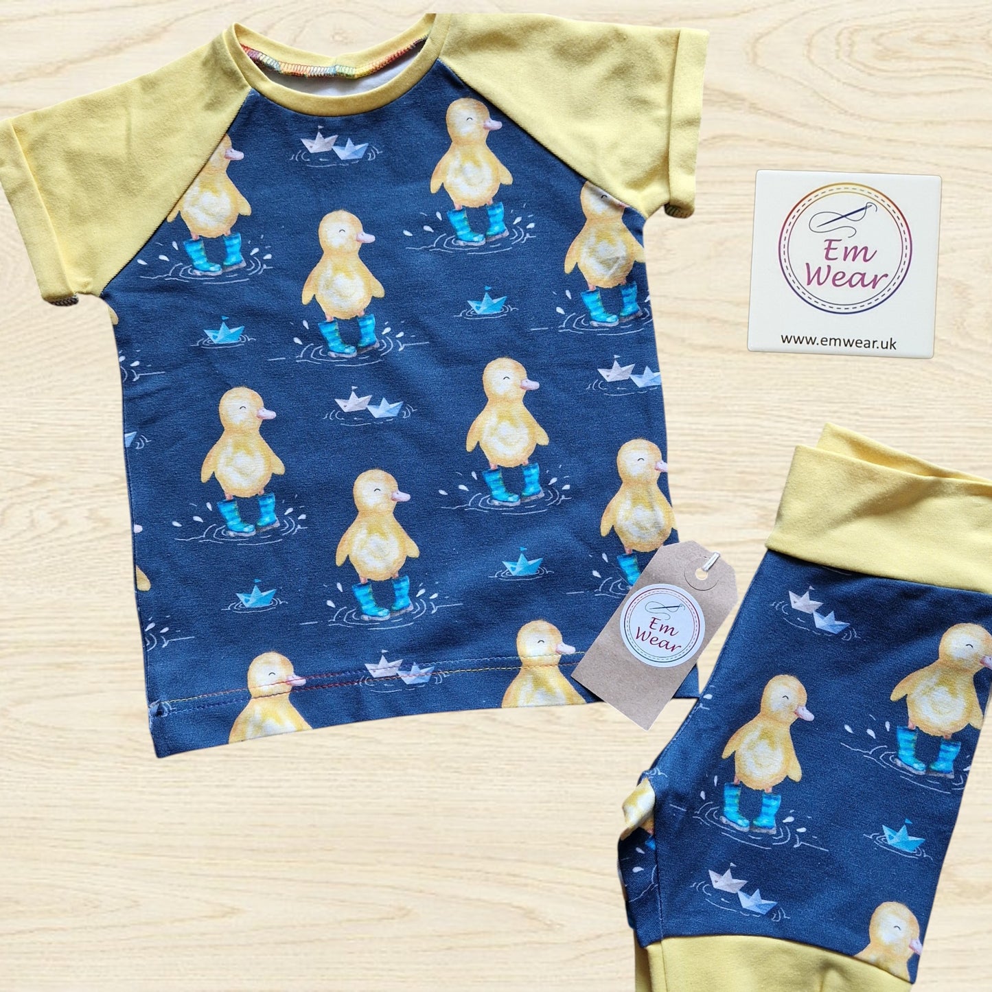 Sale T-shirt & Shorts Loungewear Sets - 50% Off (Various Designs Available)