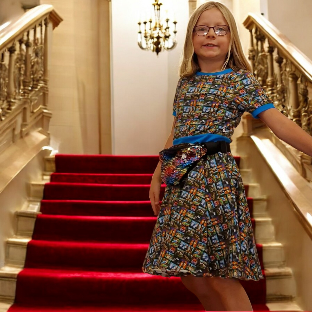 Christmas Child Twirly Dress