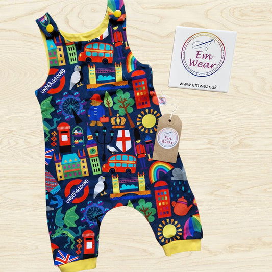 London Adventures Romper - ORGANIC