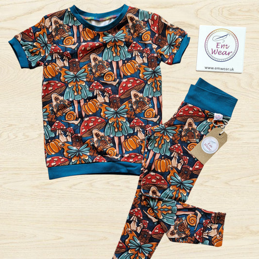 Sale Child T-shirt & Legging Loungewear Sets - 50% Off (Various Designs Available)
