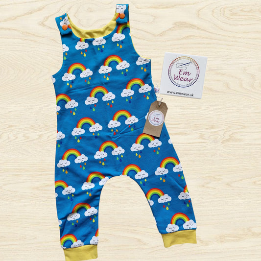 Sleepy Rainbows Romper
