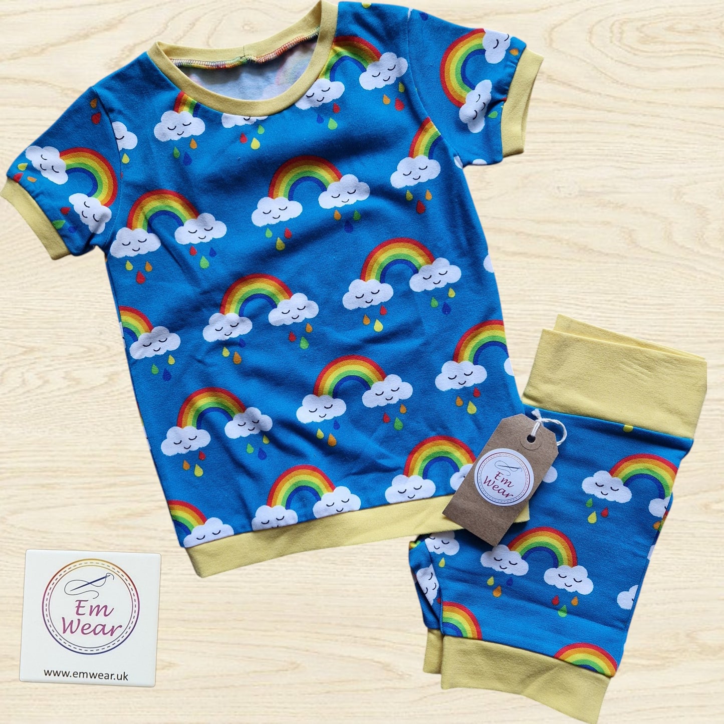 Sale T-shirt & Shorts Loungewear Sets - 50% Off (Various Designs Available)