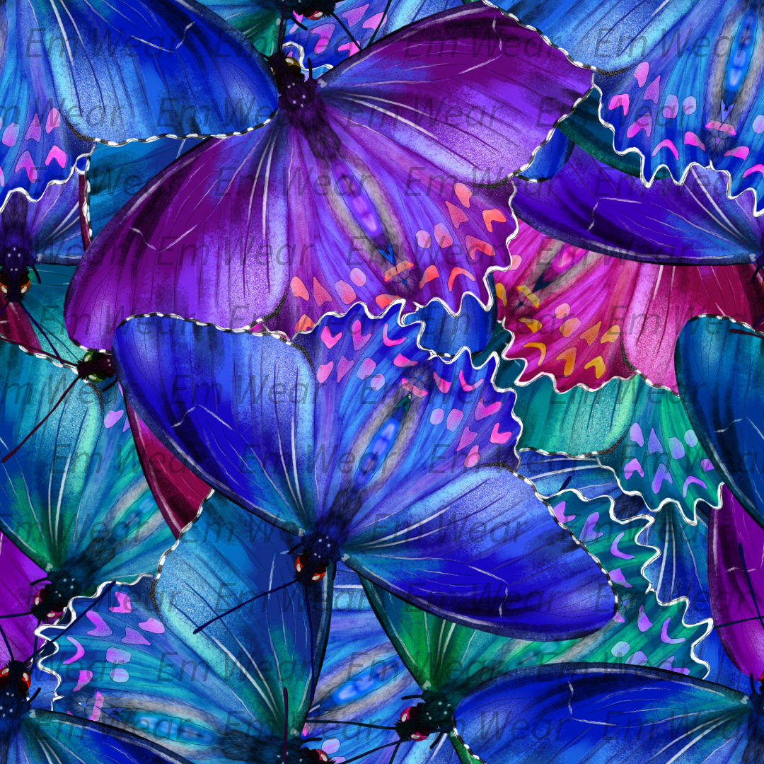 Organic Butterfly Wings Short Sleeve T-shirt - 50% Off