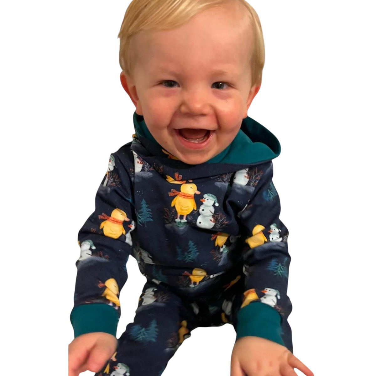Buddy Duck & Snowman Hoody Set