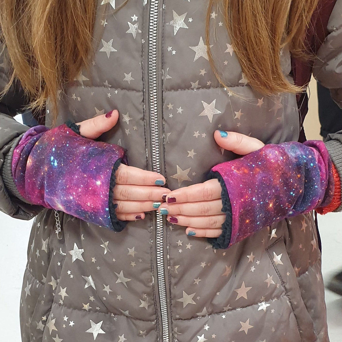 Child & Toddler Christmas Fingerless Gloves