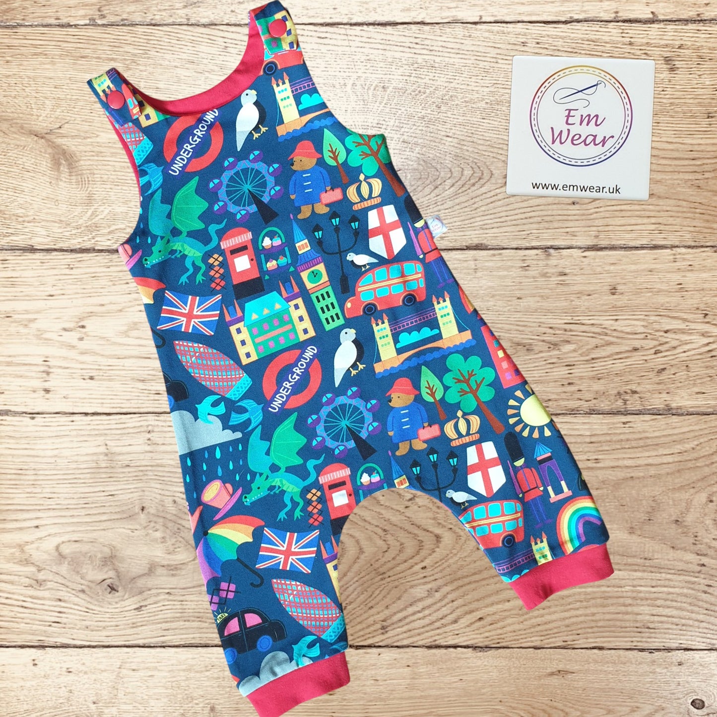 London Adventures Romper