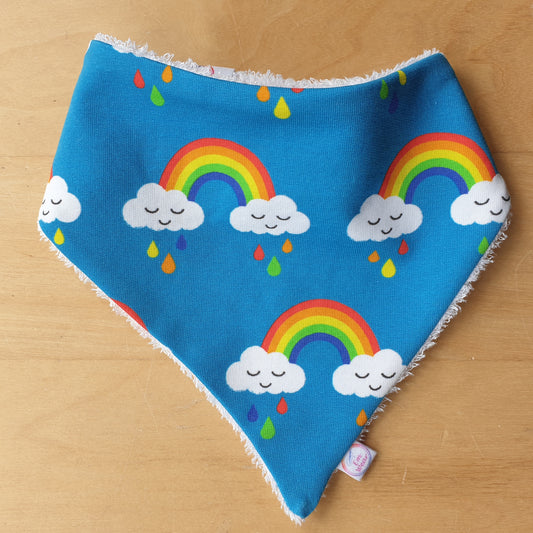 Sleepy Rainbows Dribble Bib