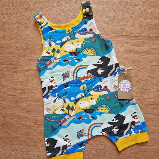 Beach Holiday Shortie Romper 50% Off