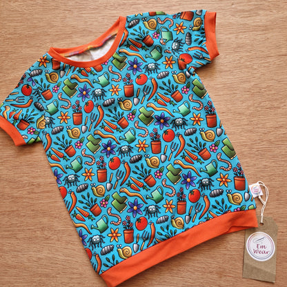 Exclusive & Organic Garden Club Short Sleeve T-shirt - 50% Off