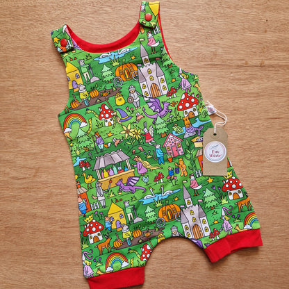 Exclusive & Organic Fairyland Shortie Romper - 50% Off