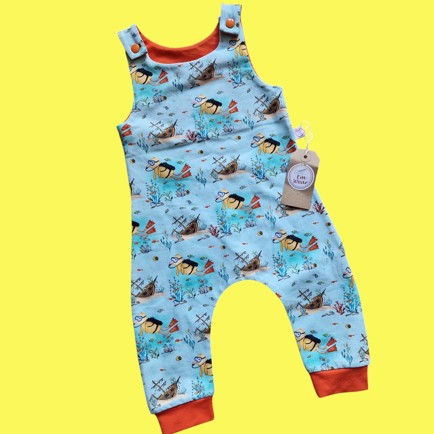 Underwater Duck Romper
