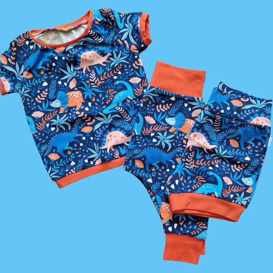 Sale Ready Made 0-3m T-shirt, Harems and Shorts Set
