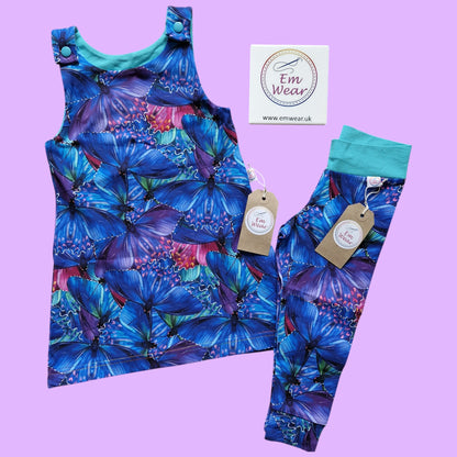 Butterfly Wings Pinafore Dress