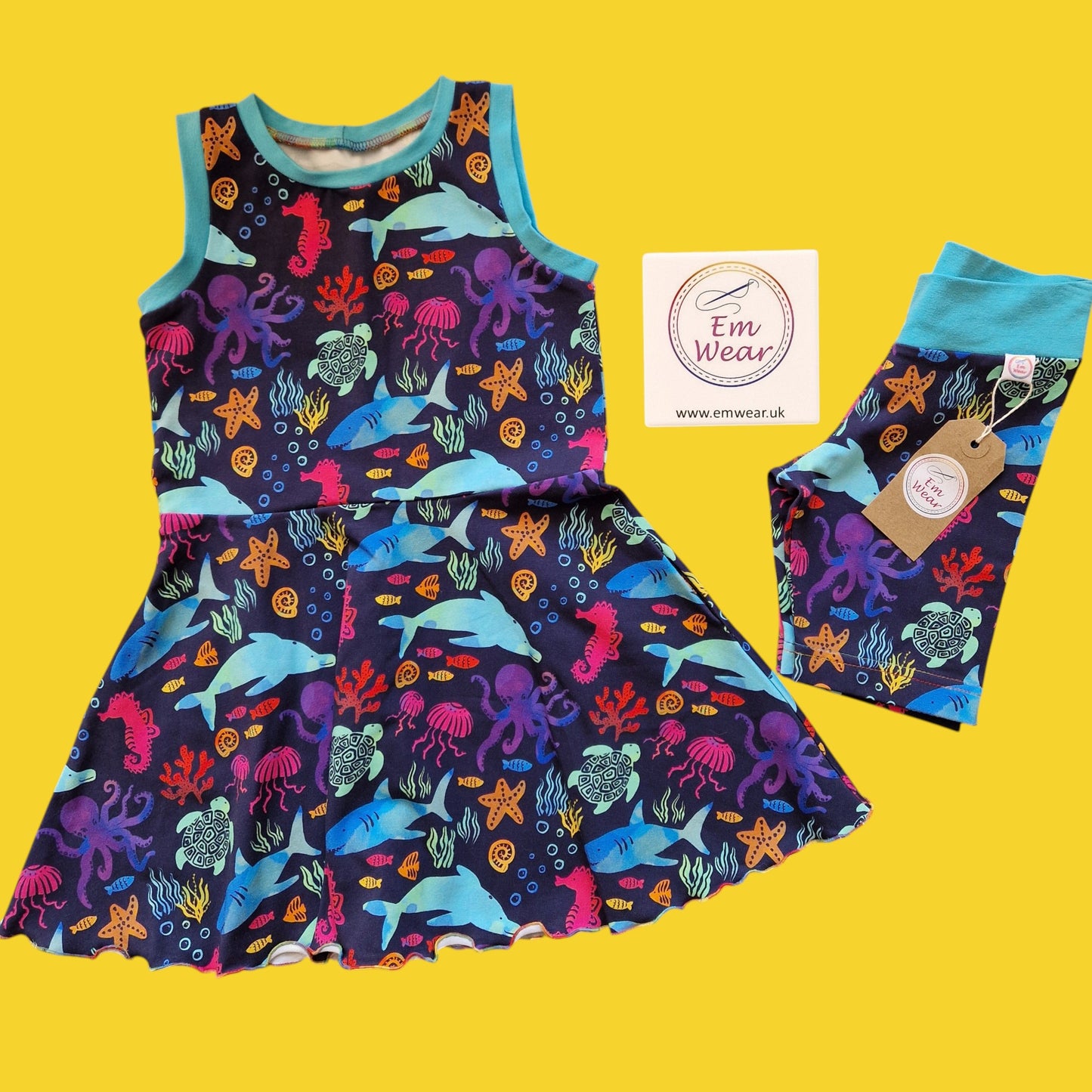 Under the Sea Baby and Child Sleeveless Dress