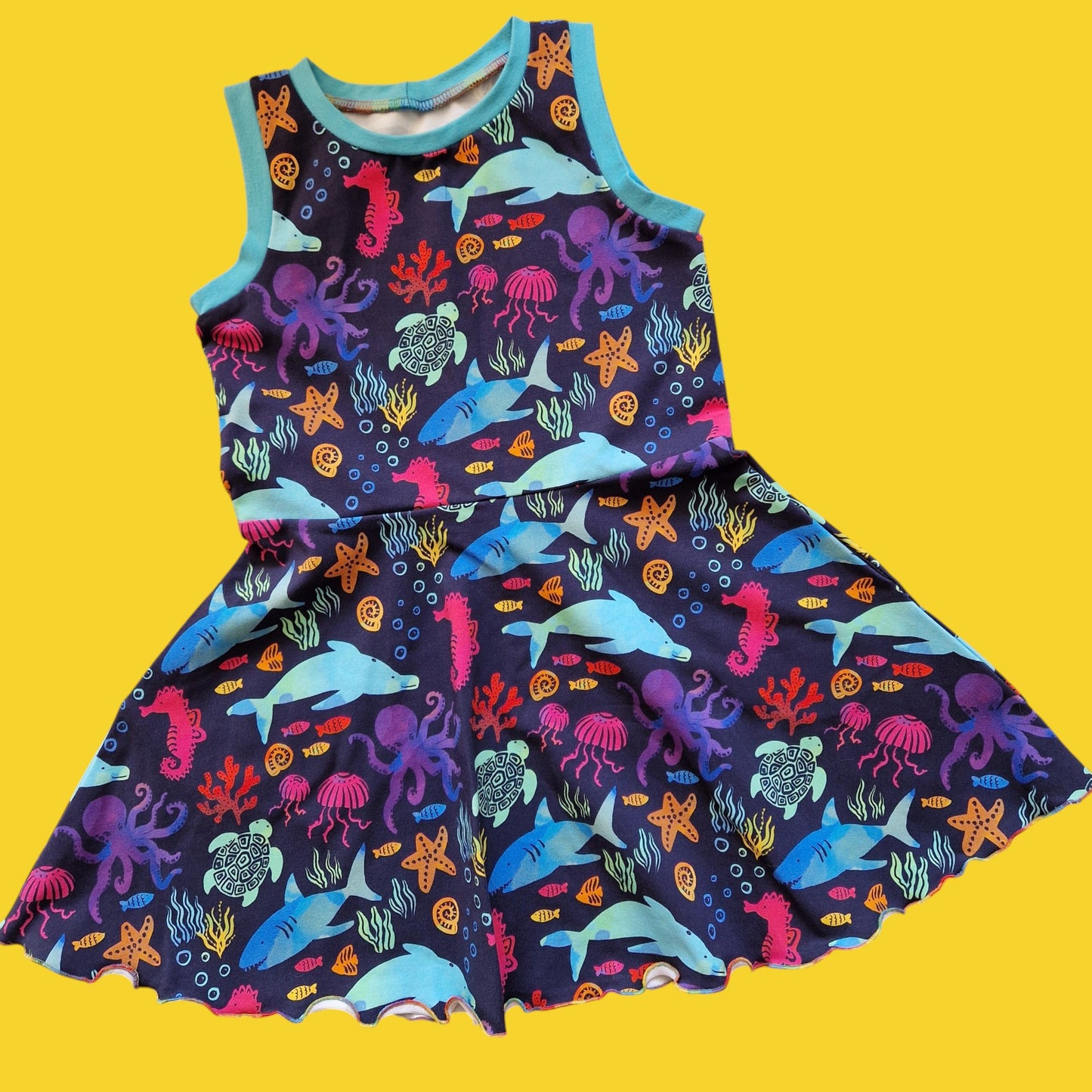 Under the Sea Baby and Child Sleeveless Dress