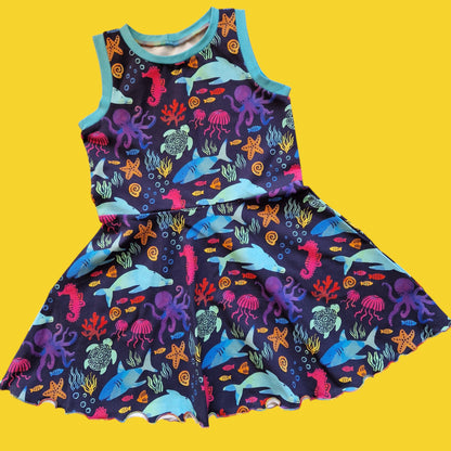 Under the Sea Baby and Child Sleeveless Dress