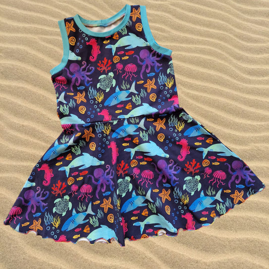 Under the Sea Baby and Child Sleeveless Dress