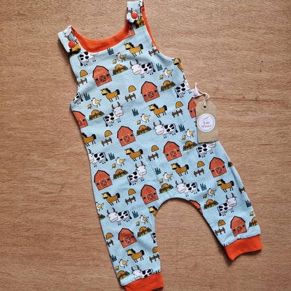 Blue Farm Romper