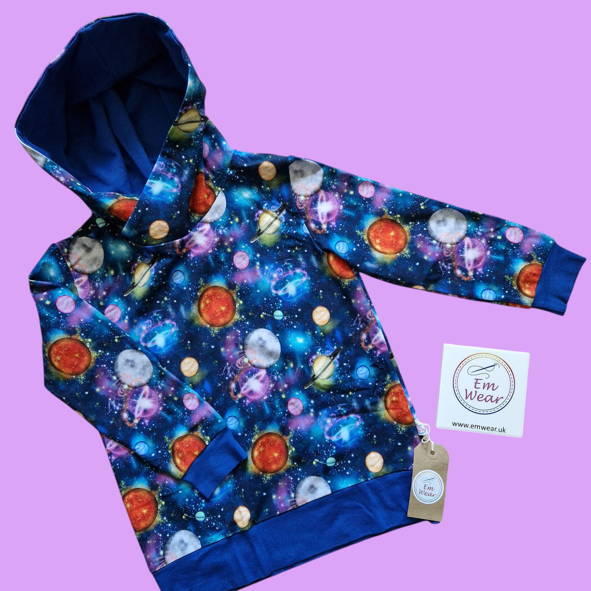 Space Planets Hoody Set