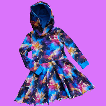 Ready Made Child Hoody Twirly Dress