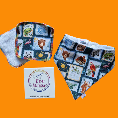 Butterfly Wings Dribble Bib