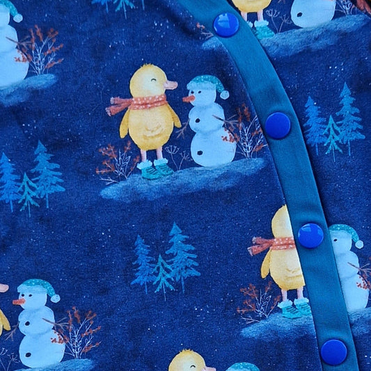 Buddy Duck & Snowman Romper
