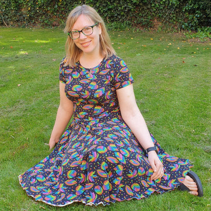 Adult Christmas Twirly Dress