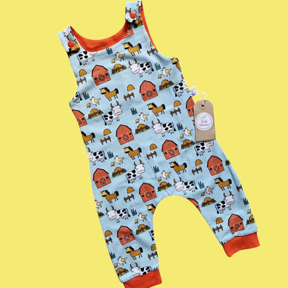 Blue Farm Romper