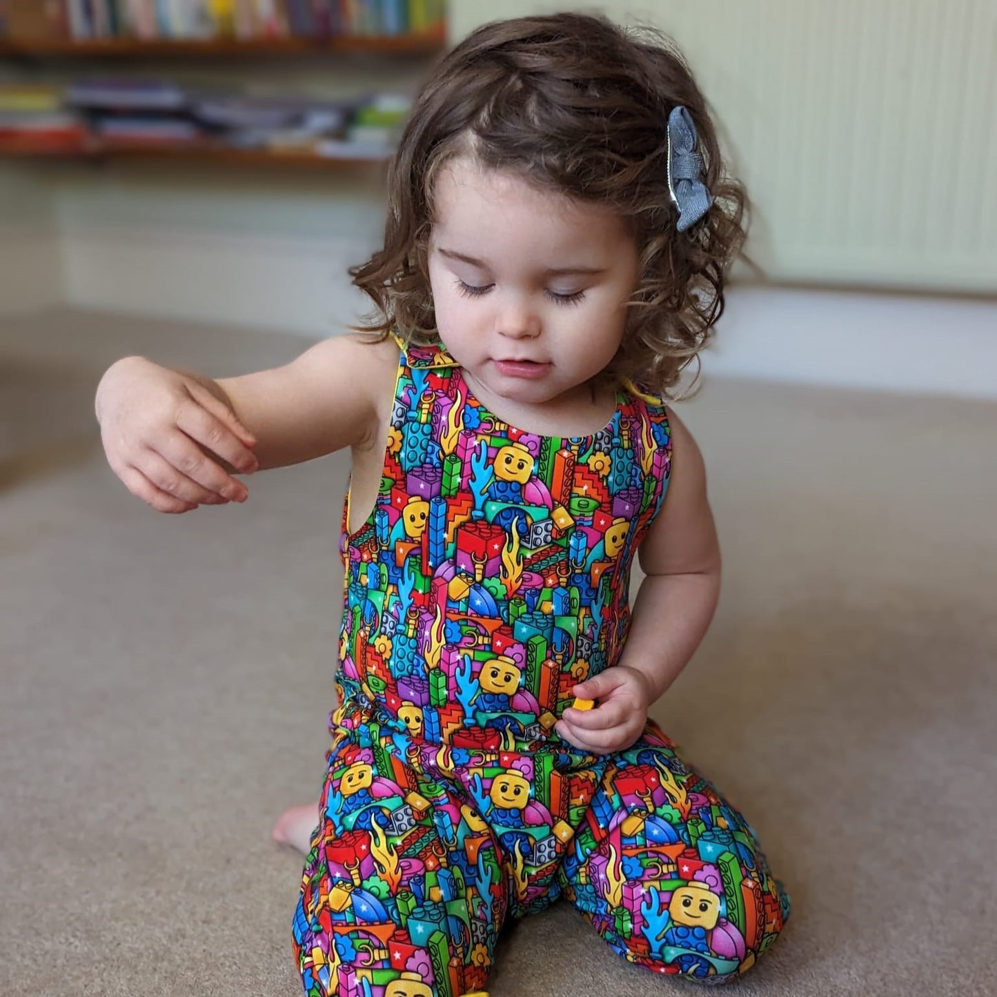 Baby and Child Romper with Poppers - Optional Snap Crotch