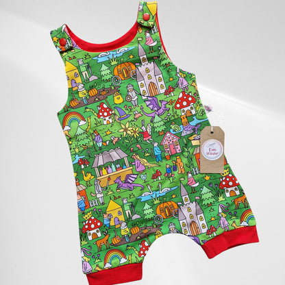 Exclusive & Organic Fairyland Shortie Romper - 50% Off
