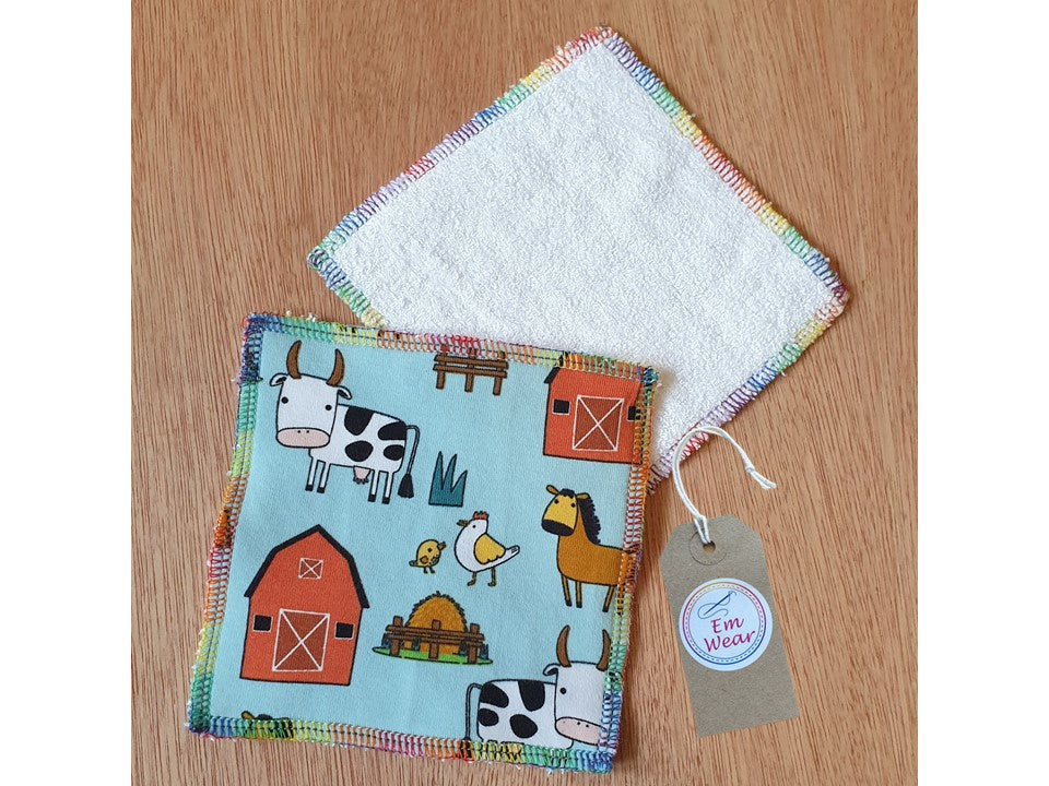 Pre-Order Fabrics Re-usable Baby and Toddler Wipes