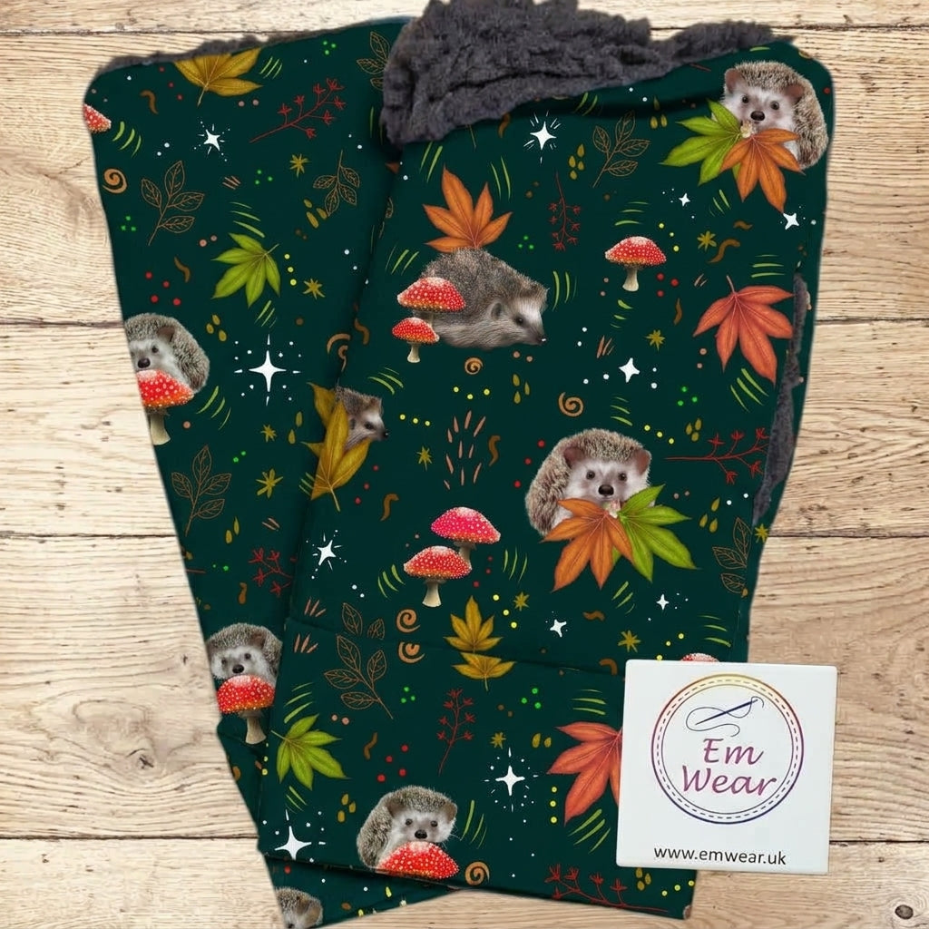 Hedgehog Fingerless Gloves