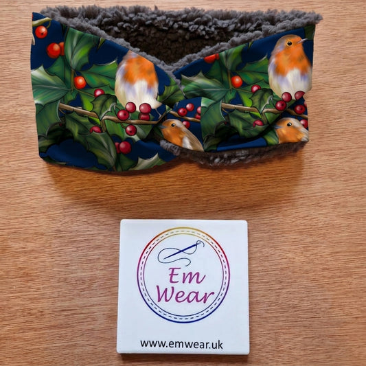 Winter Robins Ear Warmer