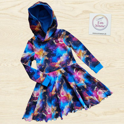 Ready Made Child Hoody Twirly Dress