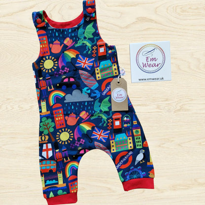 London Adventures Romper - ORGANIC