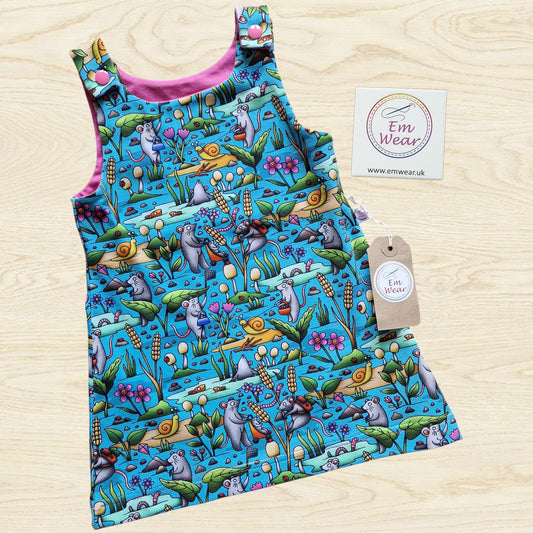 Sale Organic Pinafore Dress - 50% Off