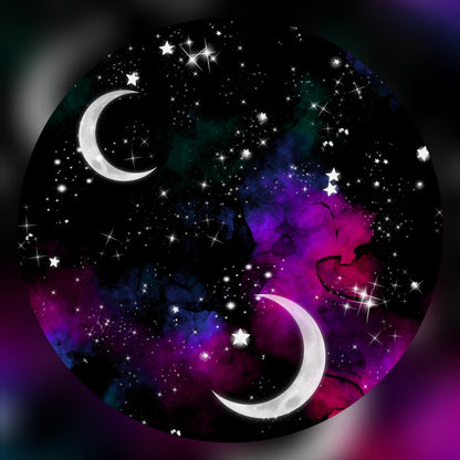 Pink Galaxy Moons Exclusive Tote Bag