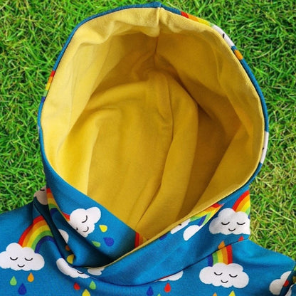 Hoody Sleepy Rainbows Twirly Dress