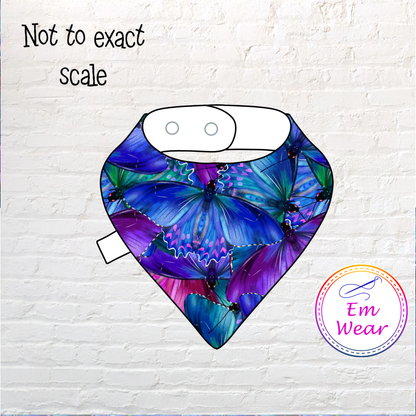 Butterfly Wings Dribble Bib